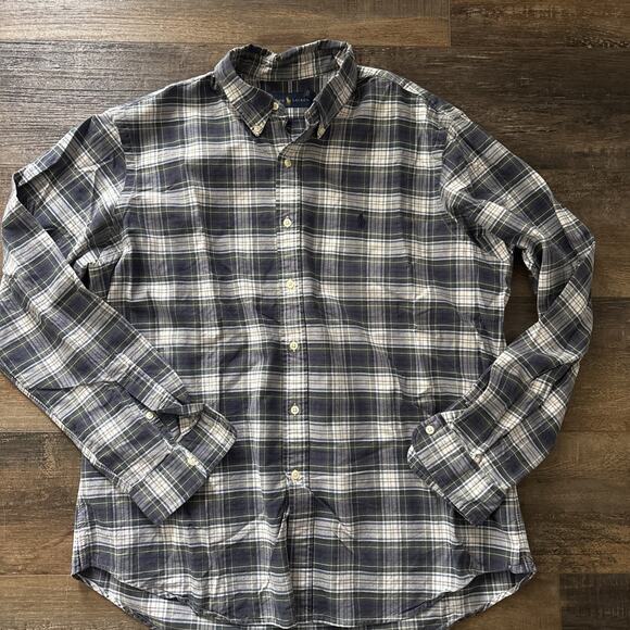 Polo Ralph Lauren Other - Men’s Polo Ralph Lauren Button Up Plaid Shirt XL